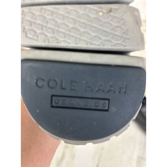 Cole Haan Men’s 10 Black Zerogrand Leather Wingtip Oxford Lace-Up Shoes Loafer - Picture 10 of 10